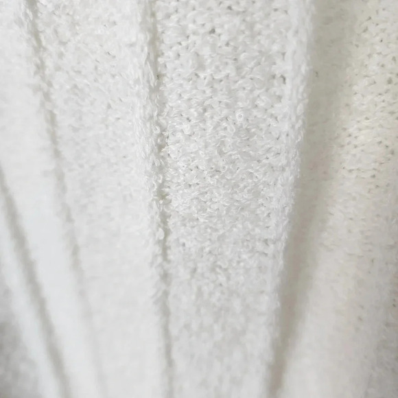 Vintage Sears Knit Midi Skirt Ivory Gathered Waist Size 16 Measures Smaller - Picture 3 of 10